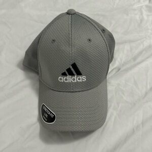 Gray adidas hat